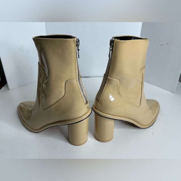 rag & bone Wiley High Booties Size 7 Stones Beige $475. Zip Back Ankle Boot PICS - Picture 11 of 13